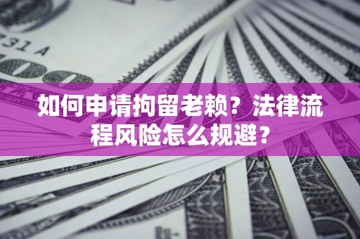 北京如何申请拘留老赖？法律流程风险怎么规避？