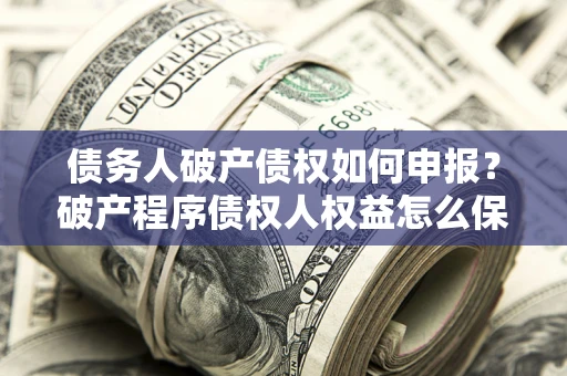 北京债务人破产债权如何申报？破产程序债权人权益怎么保障？