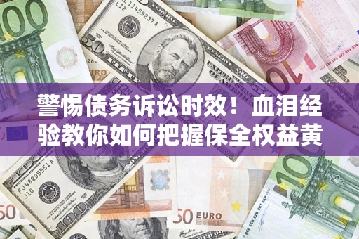 北京警惕债务诉讼时效！血泪经验教你如何把握保全权益黄金期