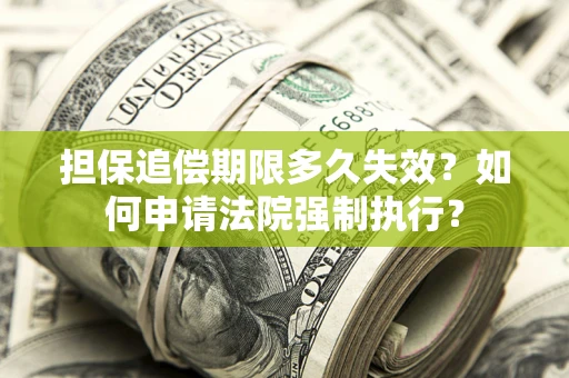 北京担保追偿期限多久失效？如何申请法院强制执行？