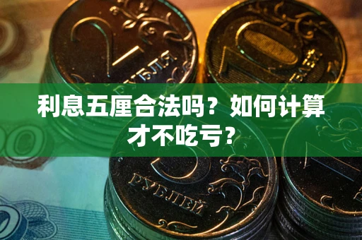 北京利息五厘合法吗？如何计算才不吃亏？