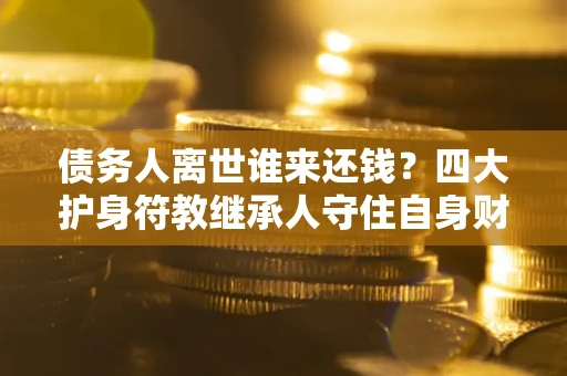 北京债务人离世谁来还钱？四大护身符教继承人守住自身财产