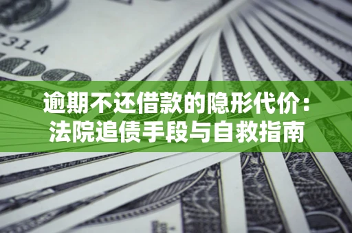 北京逾期不还借款的隐形代价：法院追债手段与自救指南